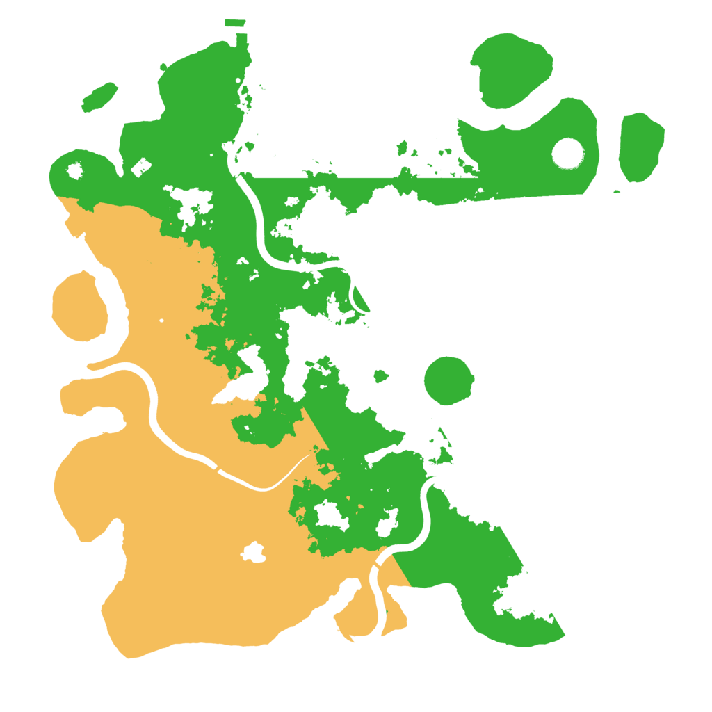 Biome Rust Map: Procedural Map, Size: 4000, Seed: 482920672