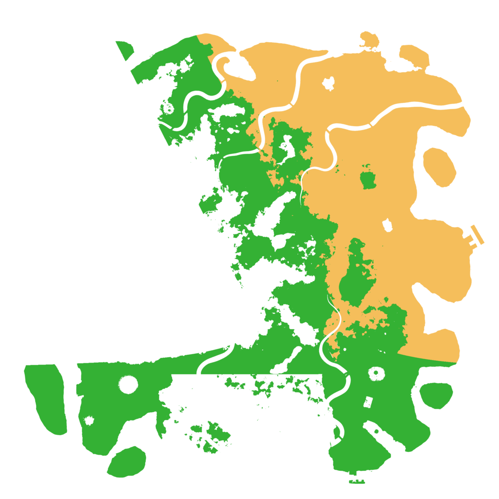 Biome Rust Map: Procedural Map, Size: 4800, Seed: 691789867