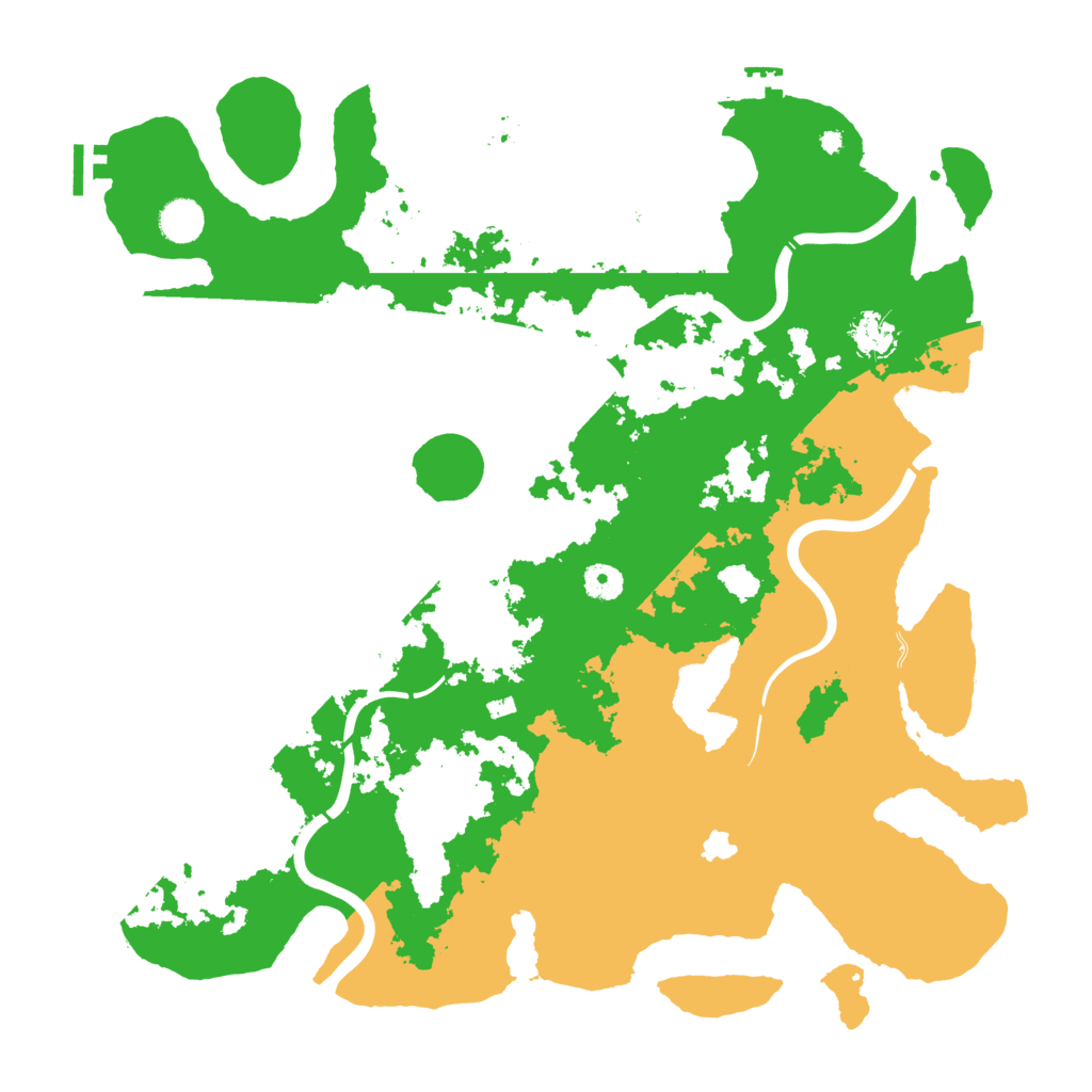 Biome Rust Map: Procedural Map, Size: 4300, Seed: 1480869977