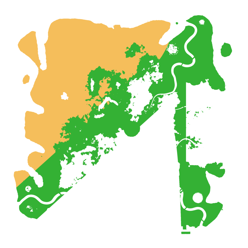 Biome Rust Map: Procedural Map, Size: 4250, Seed: 914803263