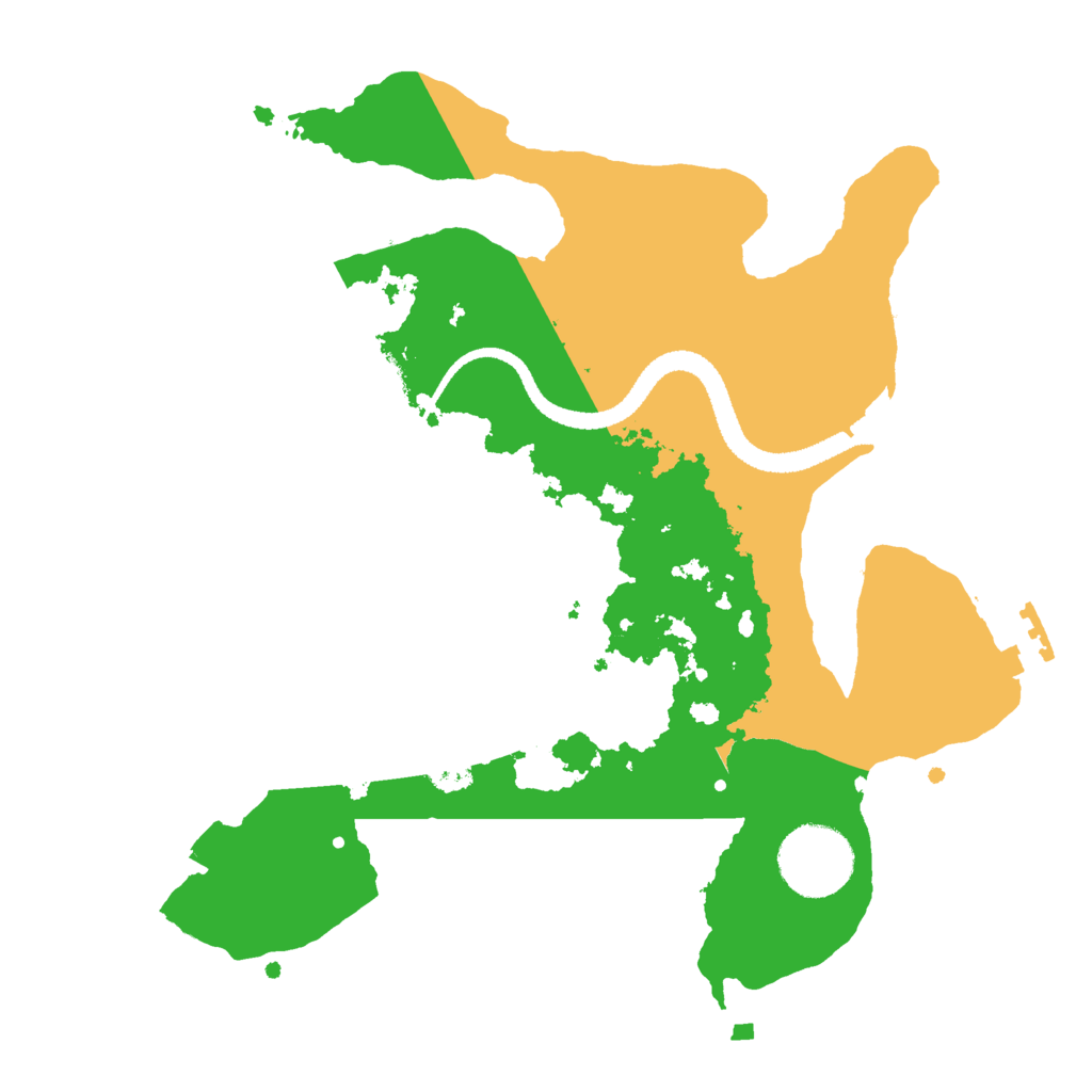 Biome Rust Map: Procedural Map, Size: 2700, Seed: 661200132