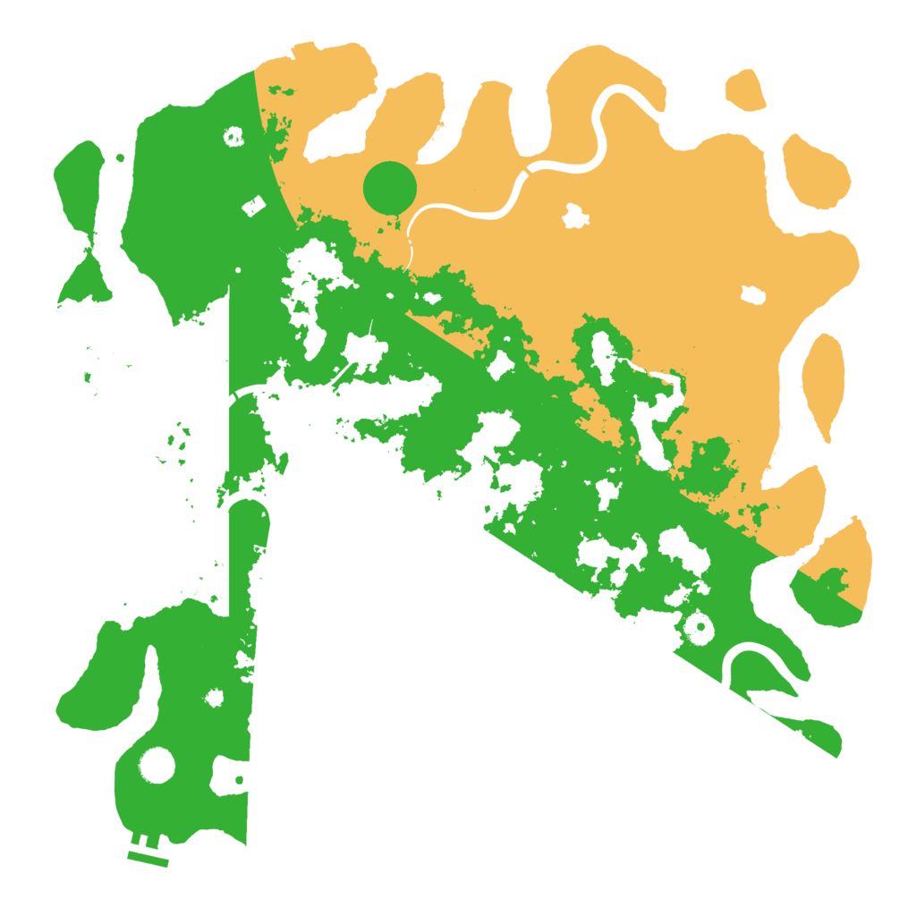 Biome Rust Map: Procedural Map, Size: 4500, Seed: 114409699