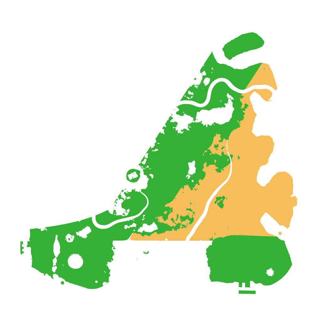 Biome Rust Map: Procedural Map, Size: 3800, Seed: 2726