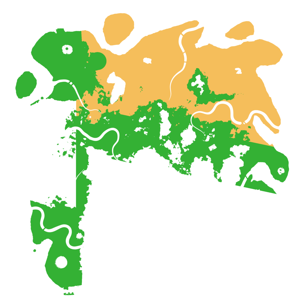 Biome Rust Map: Procedural Map, Size: 4500, Seed: 1430726828