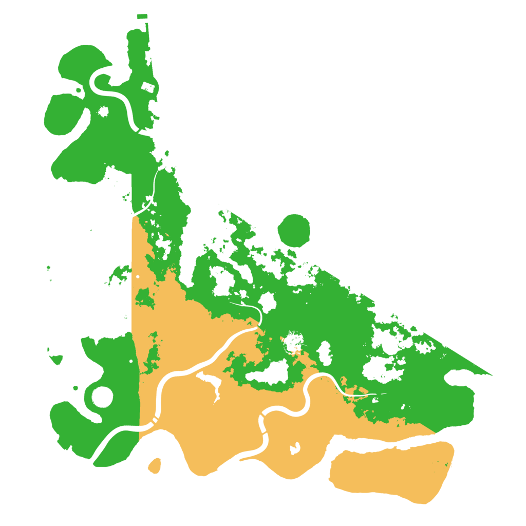 Biome Rust Map: Procedural Map, Size: 4500, Seed: 163397677