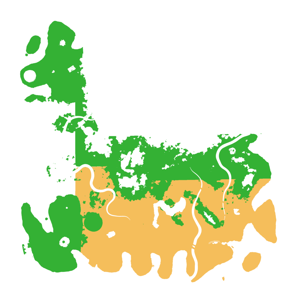 Biome Rust Map: Procedural Map, Size: 4500, Seed: 285347285