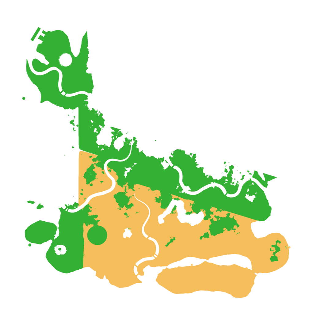 Biome Rust Map: Procedural Map, Size: 4250, Seed: 42482844