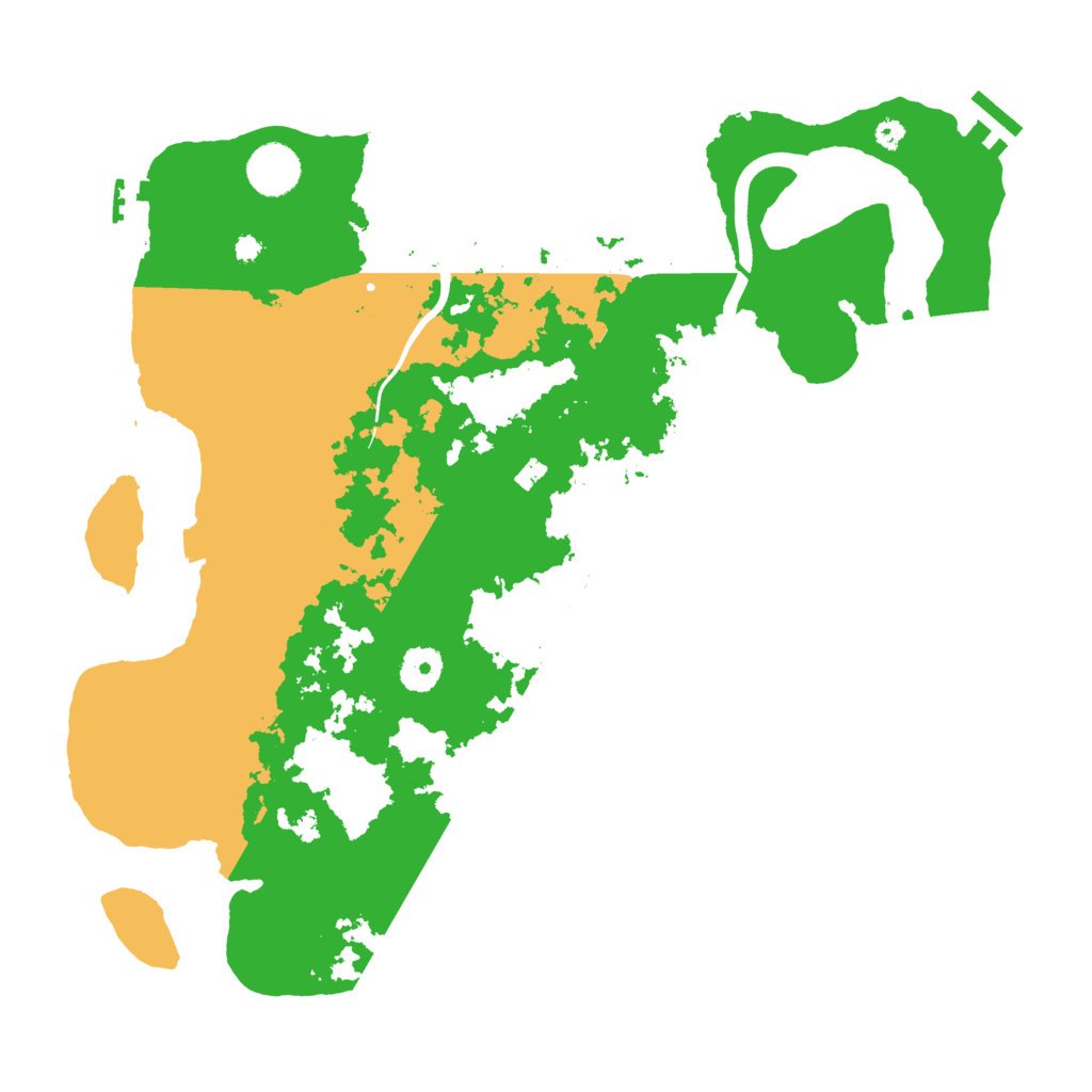 Biome Rust Map: Procedural Map, Size: 3750, Seed: 1107528350