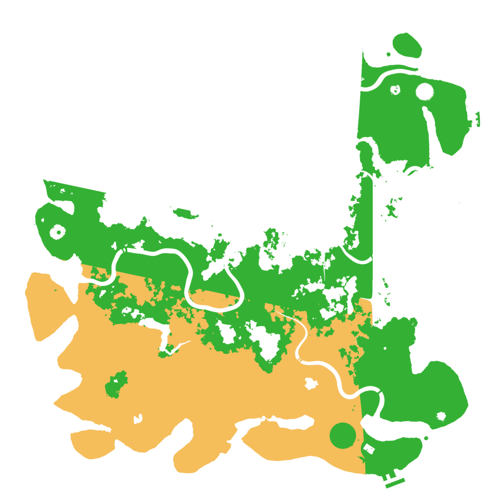 Biome Rust Map: Procedural Map, Size: 5000, Seed: 1433217202