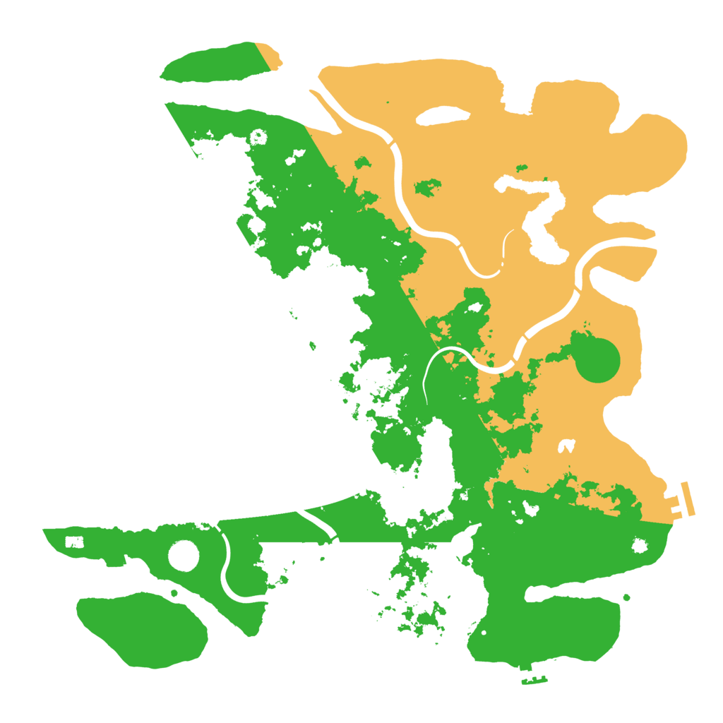 Biome Rust Map: Procedural Map, Size: 4250, Seed: 315863