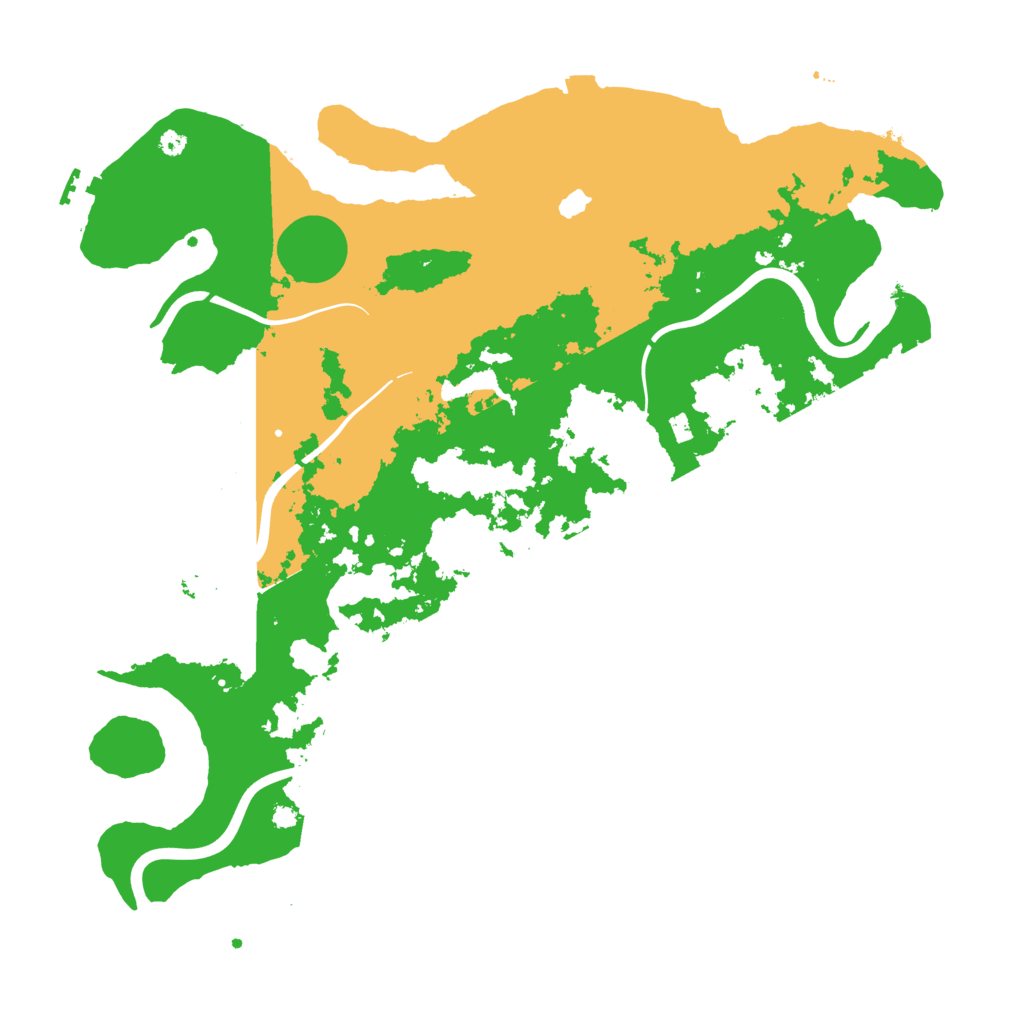 Biome Rust Map: Procedural Map, Size: 4000, Seed: 566302183