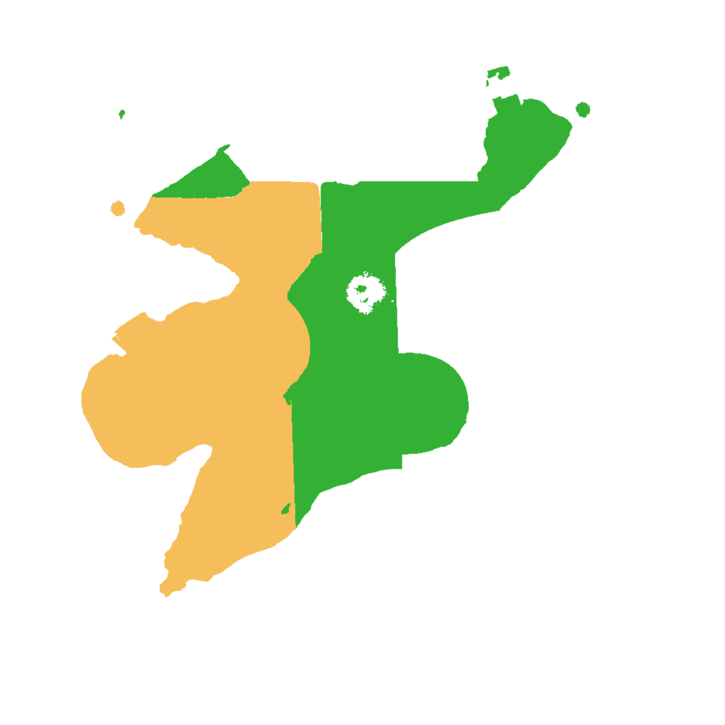 Biome Rust Map: Procedural Map, Size: 2000, Seed: 329483267
