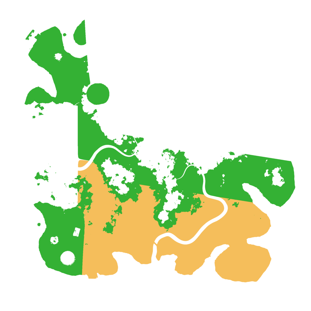 Biome Rust Map: Procedural Map, Size: 3850, Seed: 1192777195
