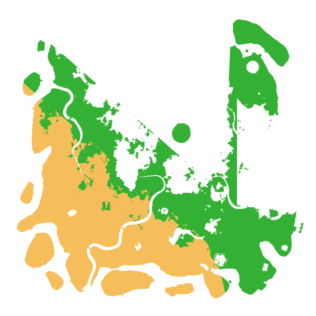 Biome Rust Map: Procedural Map, Size: 4500, Seed: 702178886