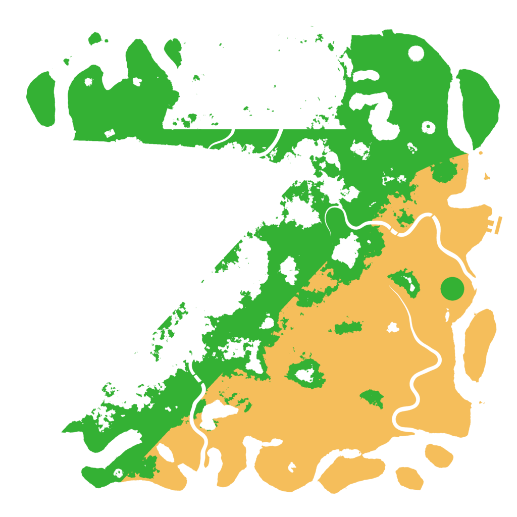 Biome Rust Map: Procedural Map, Size: 5800, Seed: 1195883631
