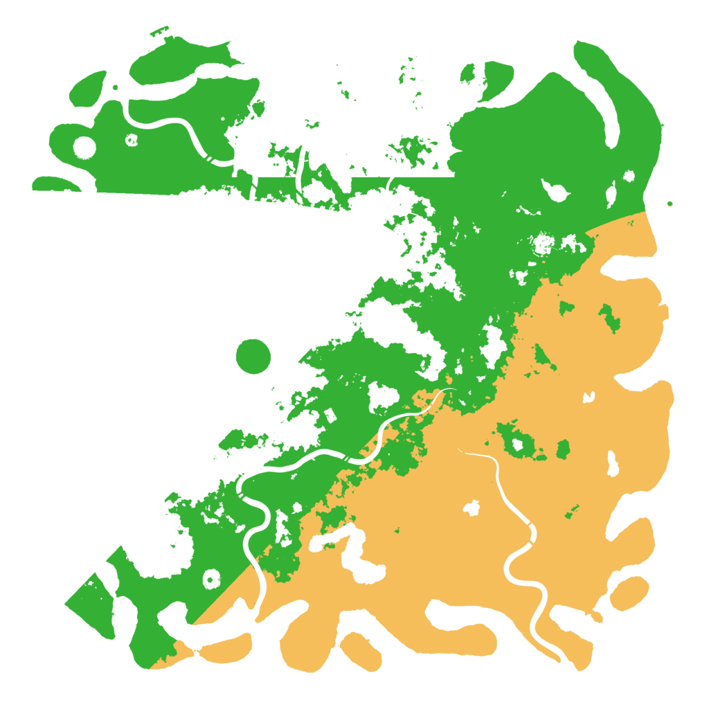 Biome Rust Map: Procedural Map, Size: 5500, Seed: 317670913