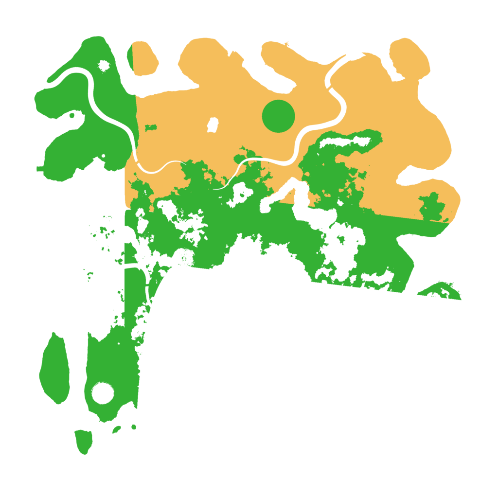 Biome Rust Map: Procedural Map, Size: 4000, Seed: 838780128