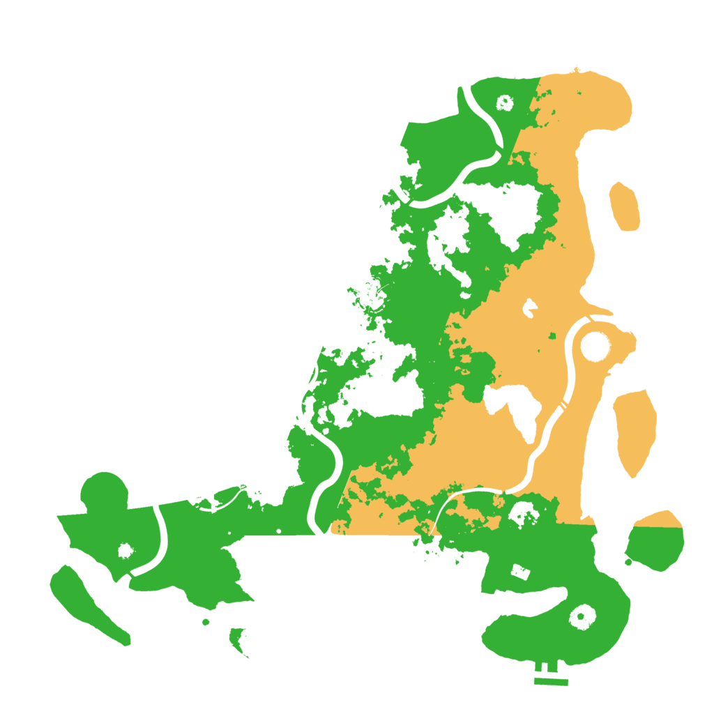 Biome Rust Map: Procedural Map, Size: 4250, Seed: 1100257218