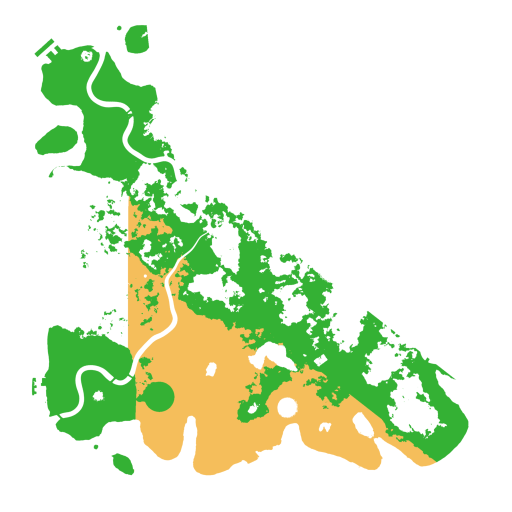 Biome Rust Map: Procedural Map, Size: 4500, Seed: 1745323633