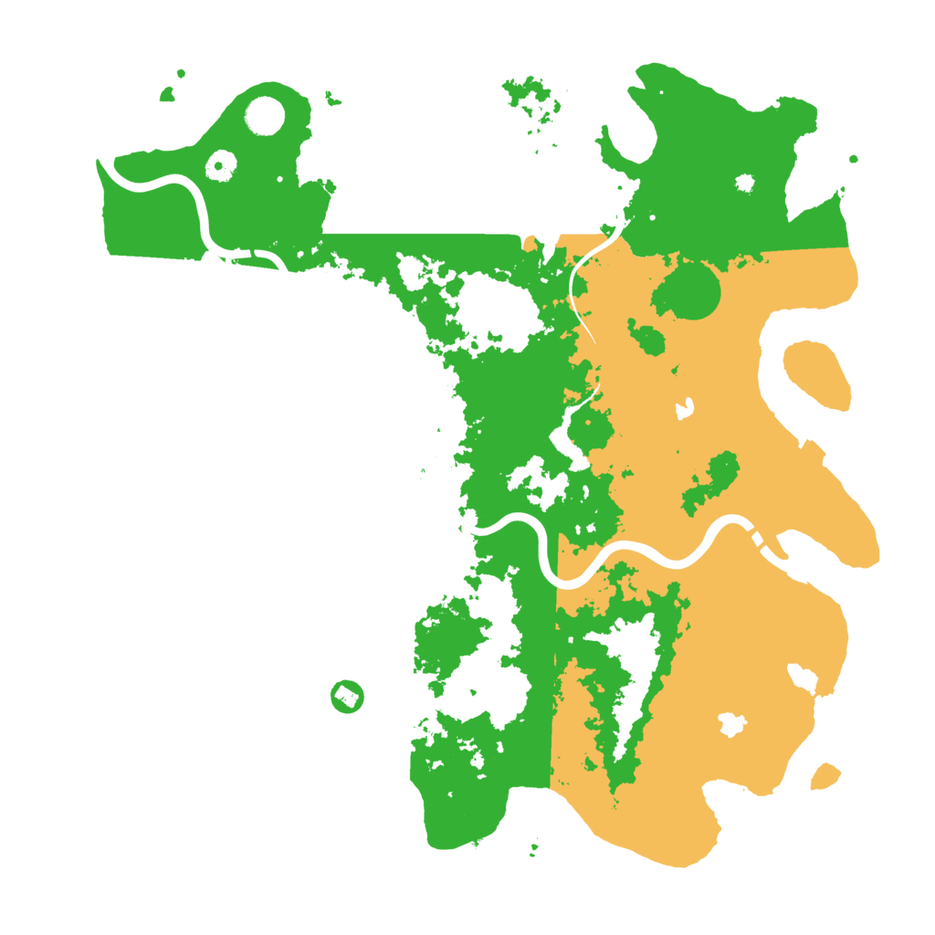 Biome Rust Map: Procedural Map, Size: 4500, Seed: 830714672