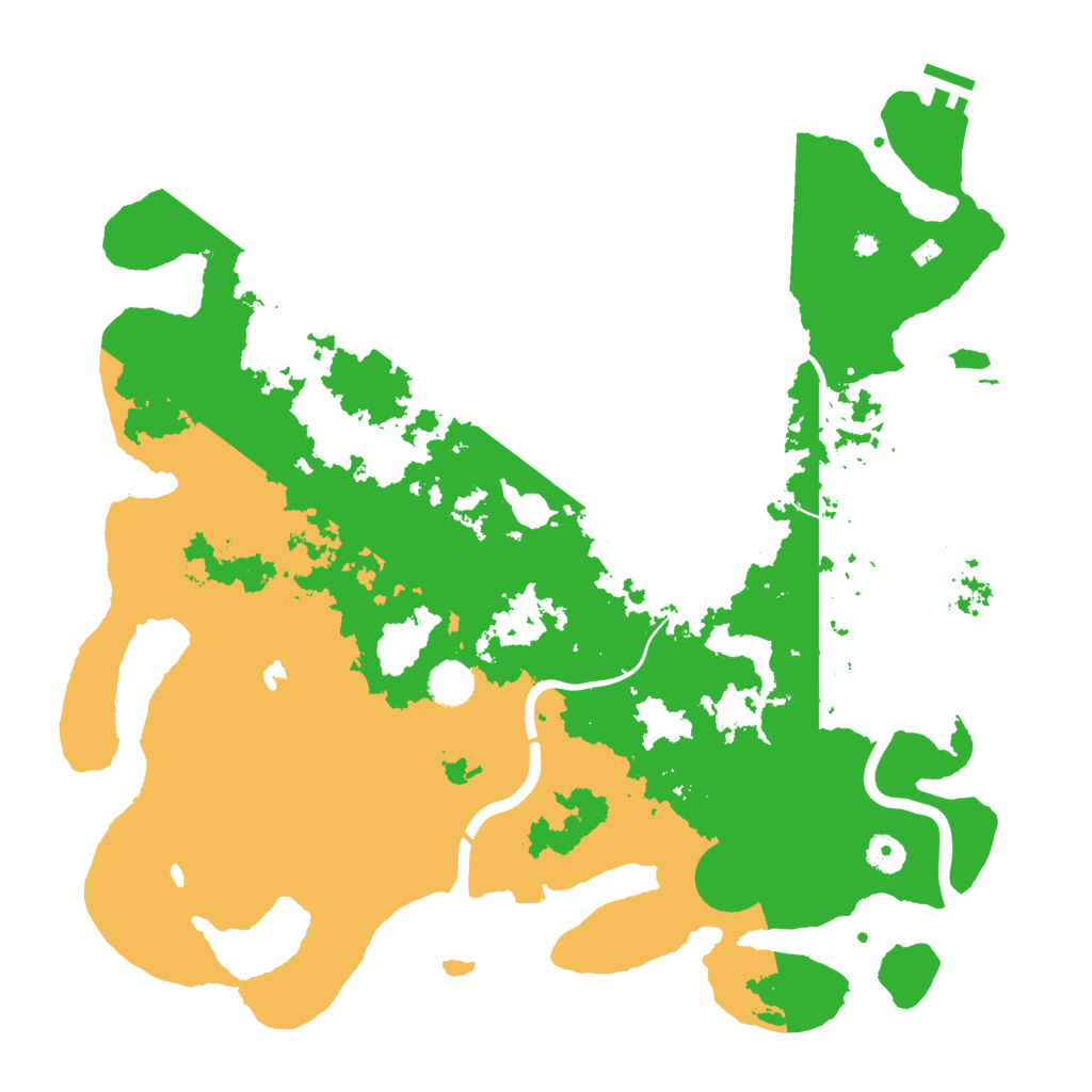 Biome Rust Map: Procedural Map, Size: 4250, Seed: 1850059533