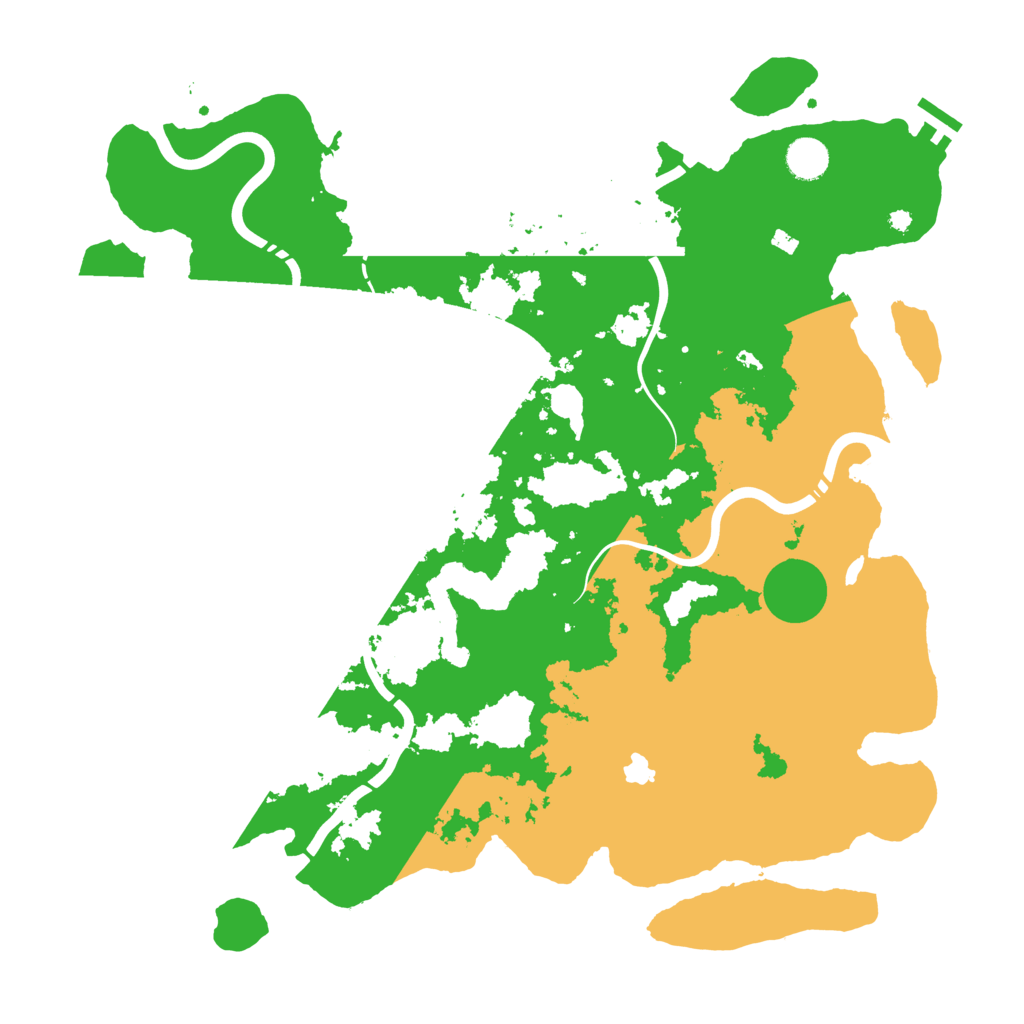 Biome Rust Map: Procedural Map, Size: 4250, Seed: 443828160