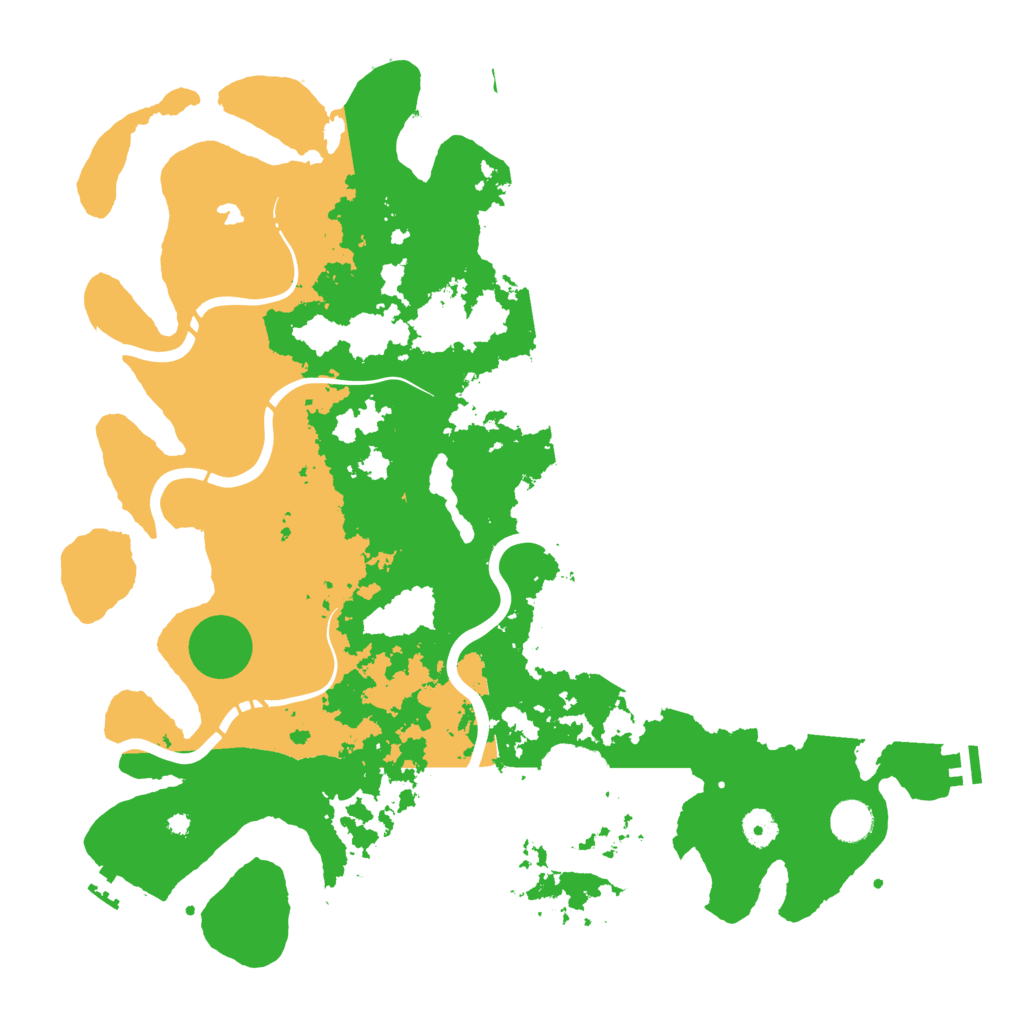 Biome Rust Map: Procedural Map, Size: 4250, Seed: 1410063083