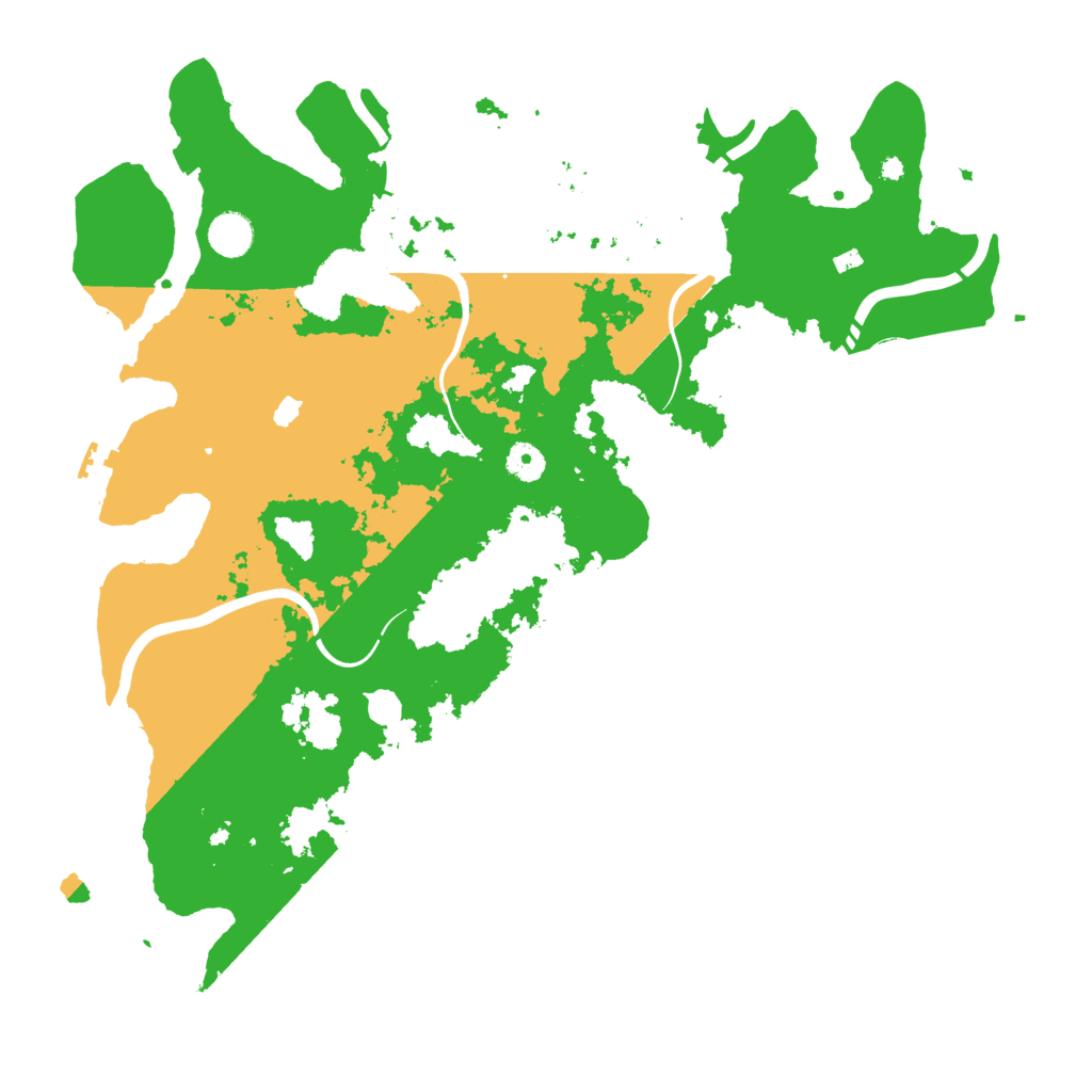 Biome Rust Map: Procedural Map, Size: 4300, Seed: 242044492