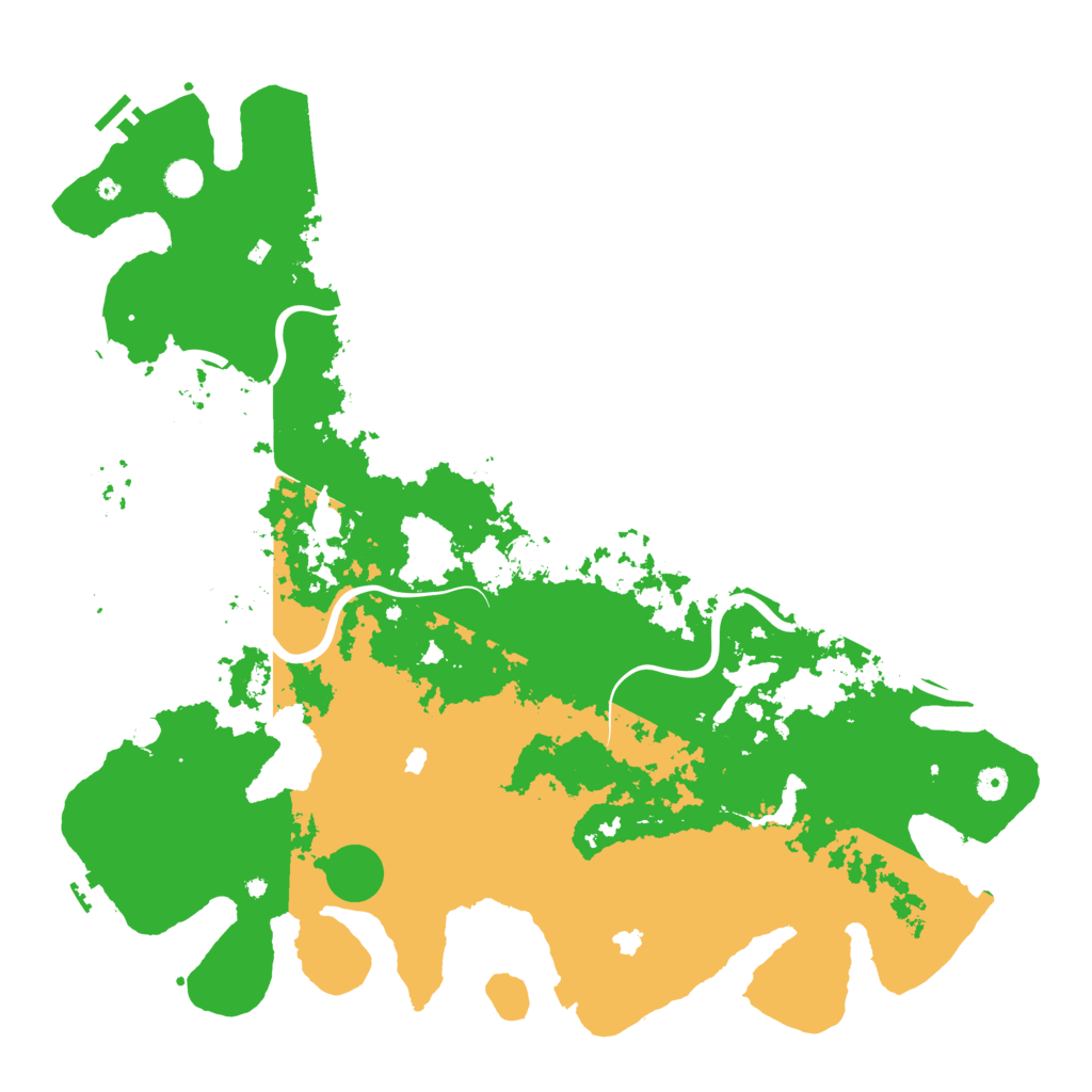 Biome Rust Map: Procedural Map, Size: 5000, Seed: 387179613