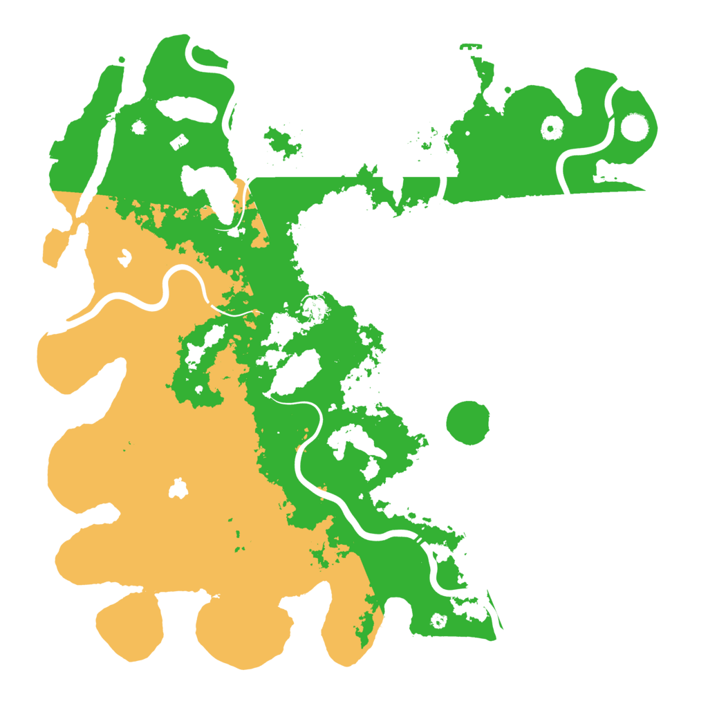 Biome Rust Map: Procedural Map, Size: 4500, Seed: 1724197273