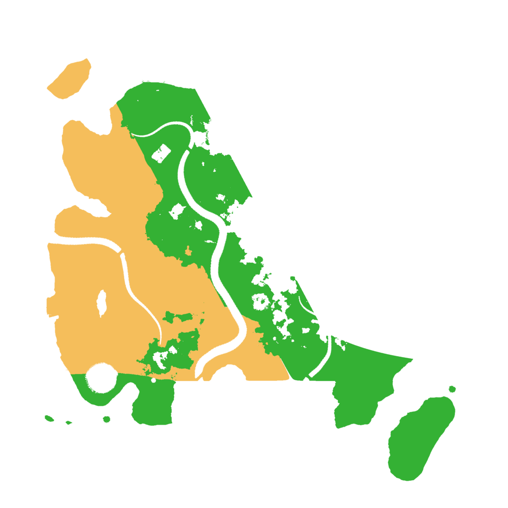 Biome Rust Map: Procedural Map, Size: 3000, Seed: 1706213916