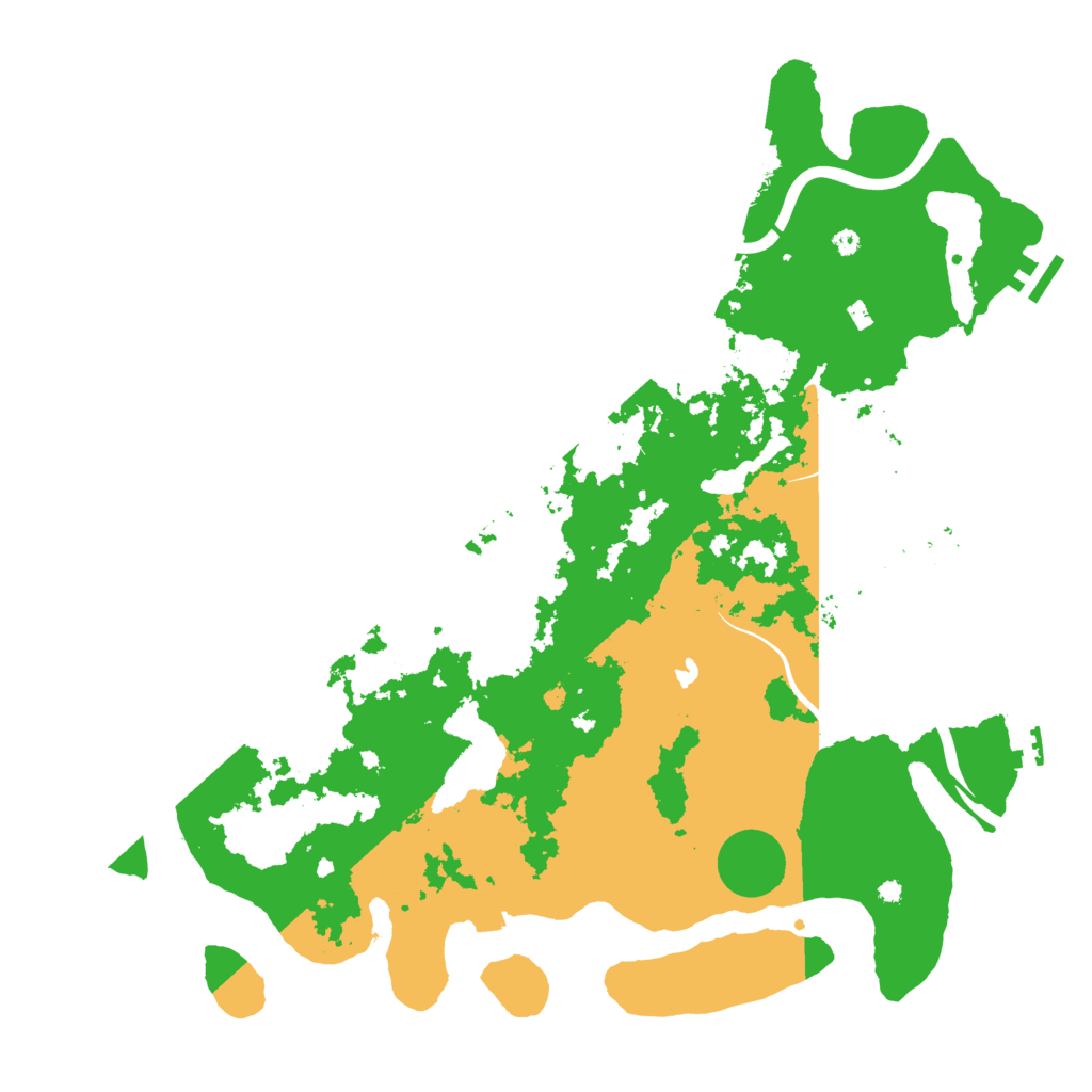 Biome Rust Map: Procedural Map, Size: 4250, Seed: 2061627576