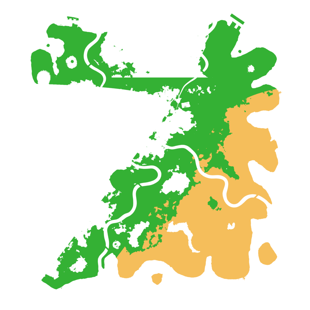 Biome Rust Map: Procedural Map, Size: 4000, Seed: 415364878