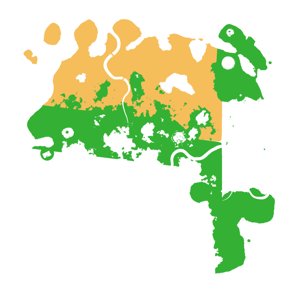 Biome Rust Map: Procedural Map, Size: 4000, Seed: 958639191