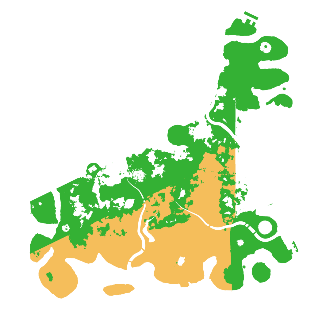 Biome Rust Map: Procedural Map, Size: 4250, Seed: 1605506984