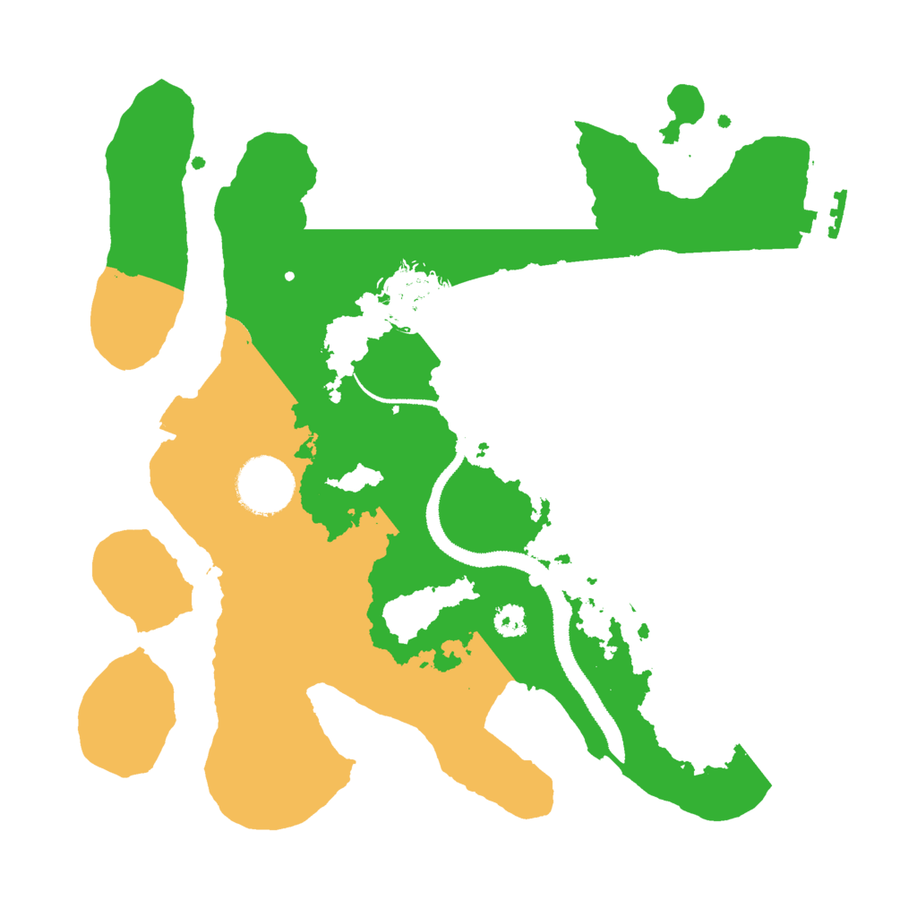 Biome Rust Map: Procedural Map, Size: 2800, Seed: 231232211