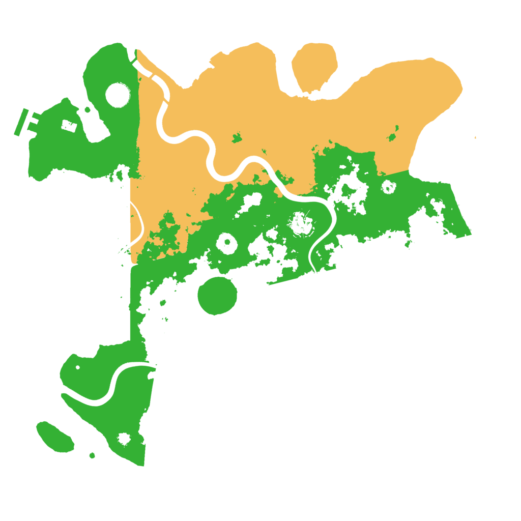 Biome Rust Map: Procedural Map, Size: 3750, Seed: 2074726616