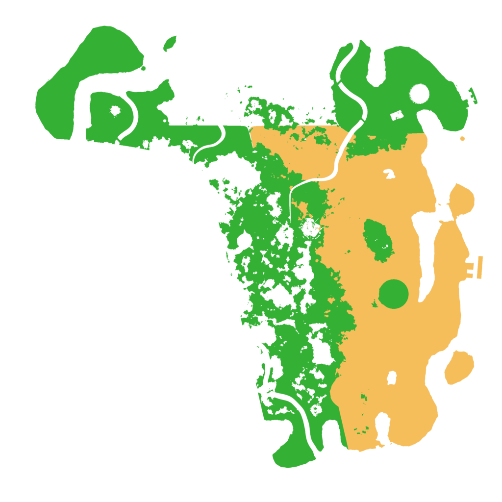 Biome Rust Map: Procedural Map, Size: 4500, Seed: 1074896492