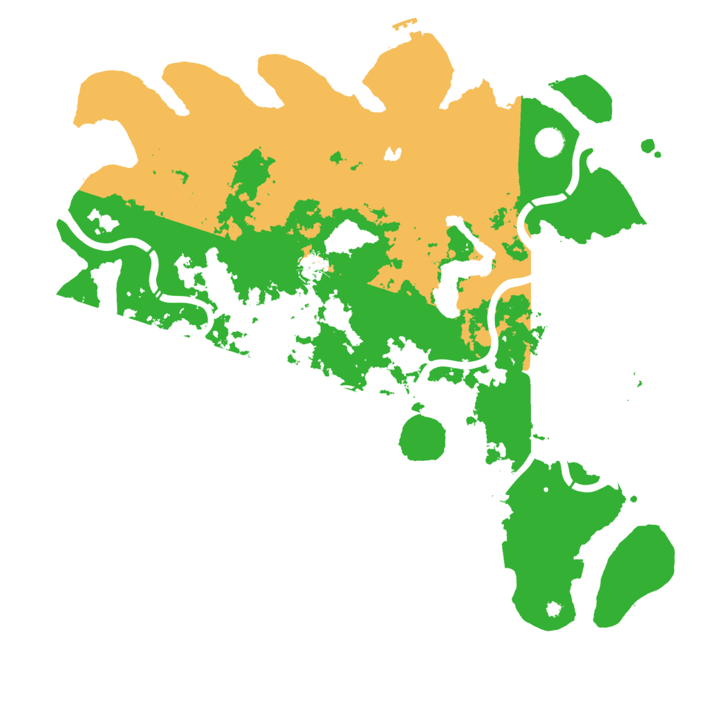 Biome Rust Map: Procedural Map, Size: 4250, Seed: 1717948609