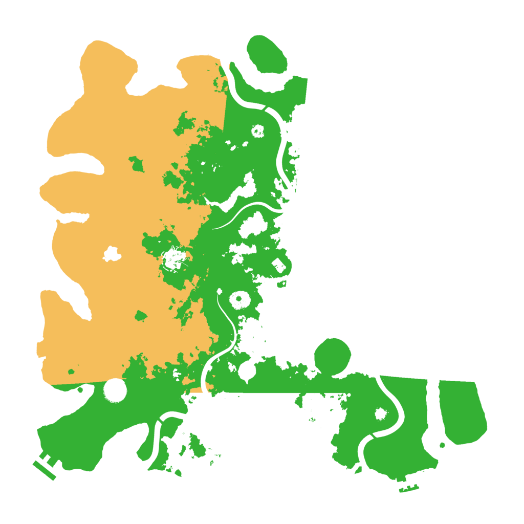 Biome Rust Map: Procedural Map, Size: 4000, Seed: 526093423