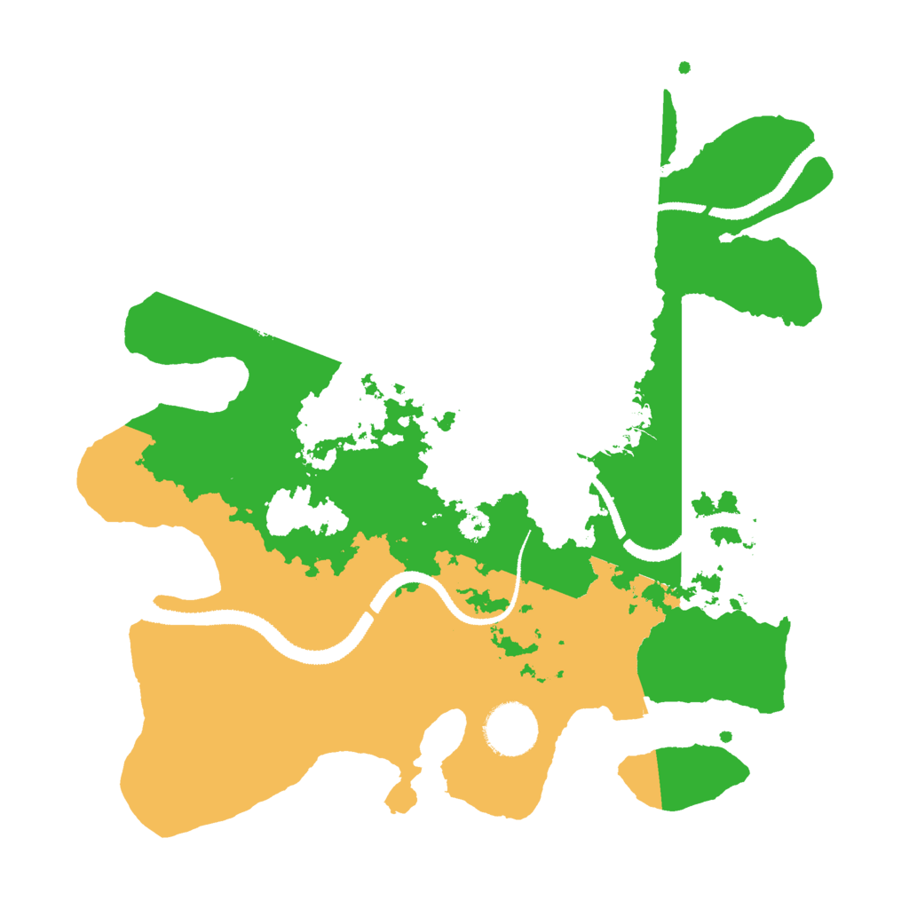 Biome Rust Map: Procedural Map, Size: 3000, Seed: 735024362
