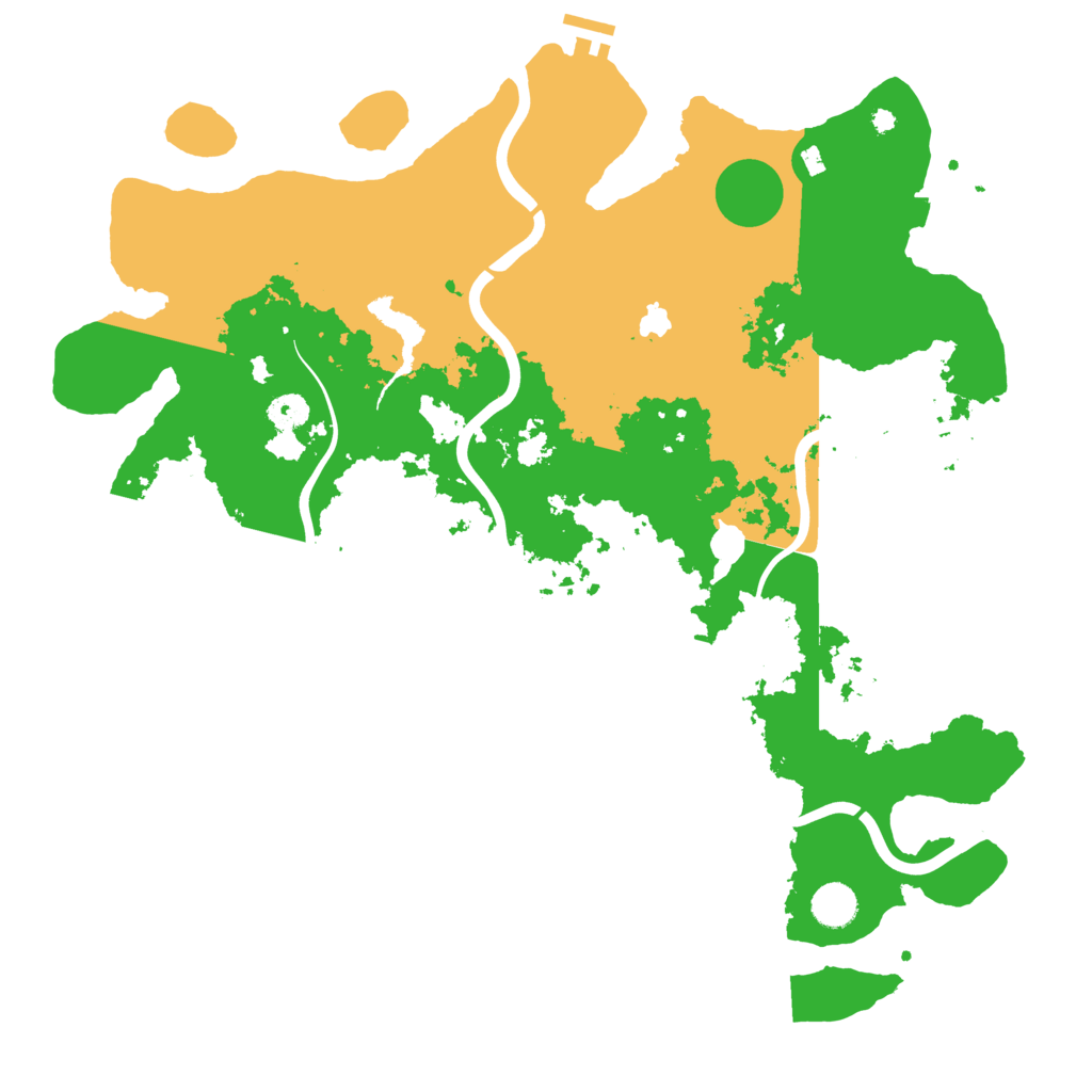 Biome Rust Map: Procedural Map, Size: 4250, Seed: 178291843