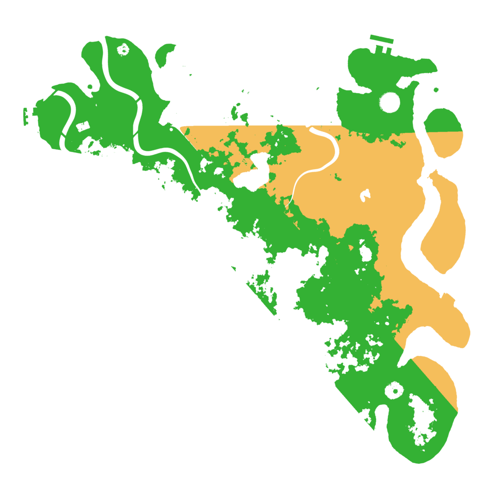Biome Rust Map: Procedural Map, Size: 4300, Seed: 1928763