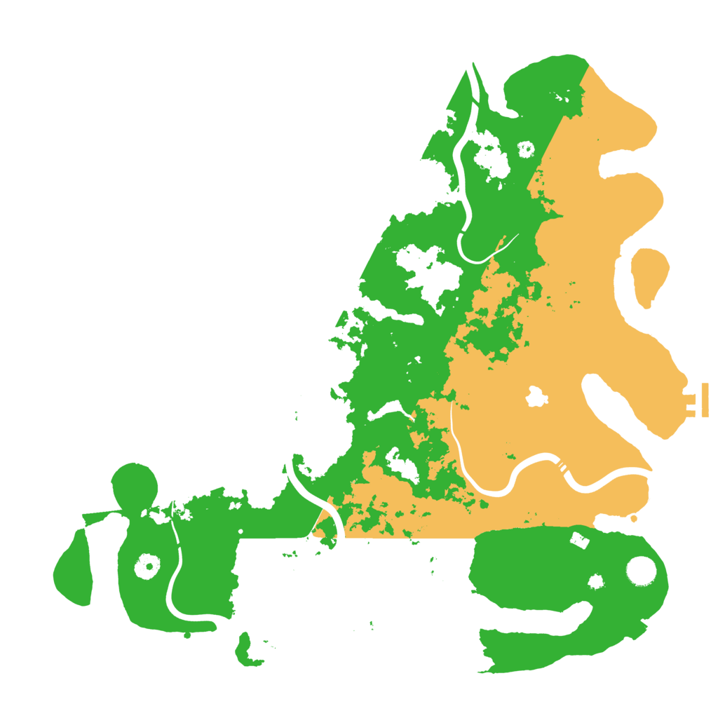 Biome Rust Map: Procedural Map, Size: 4250, Seed: 312415