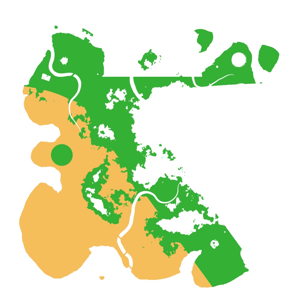 Biome Rust Map: Procedural Map, Size: 3750, Seed: 889040665