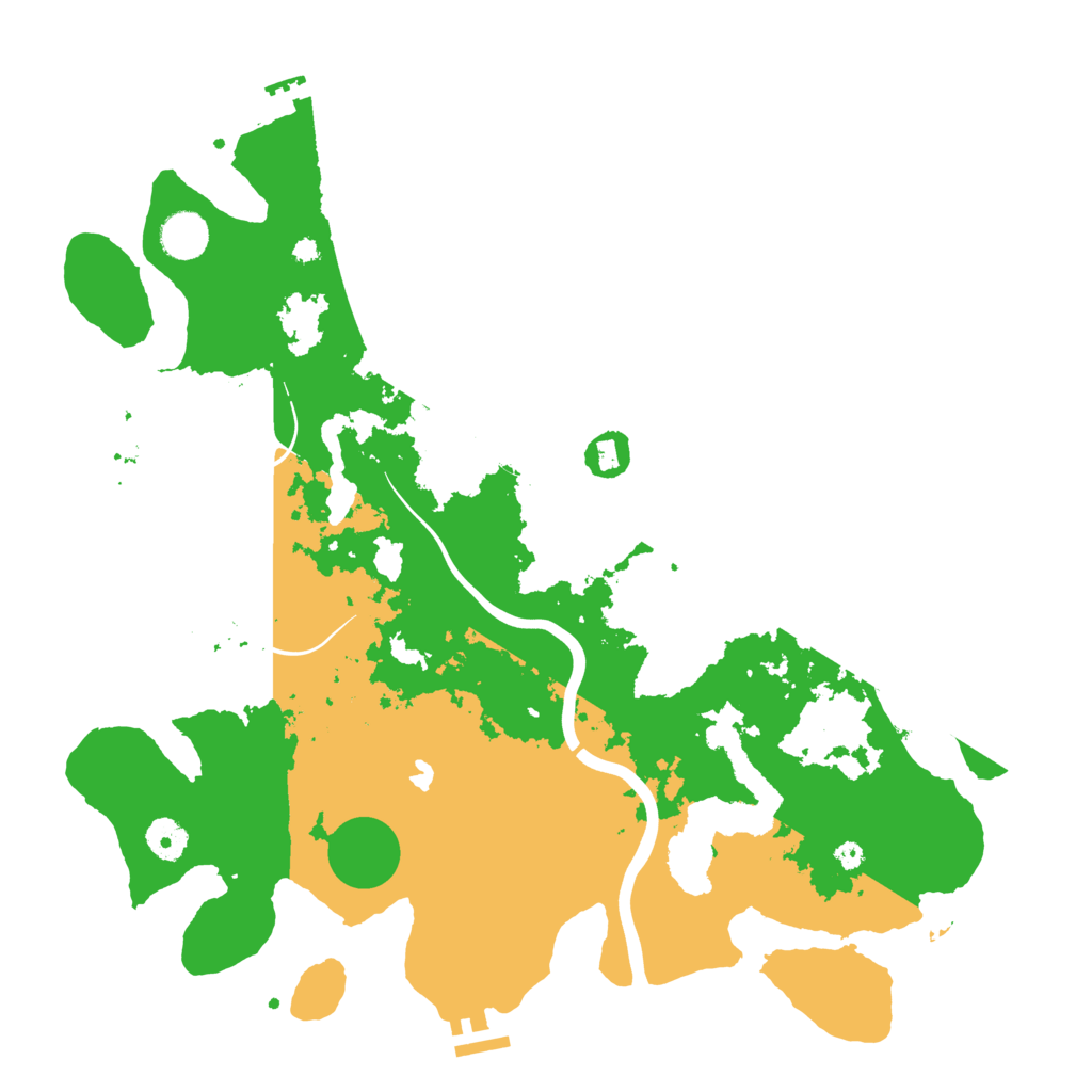 Biome Rust Map: Procedural Map, Size: 4000, Seed: 445025947