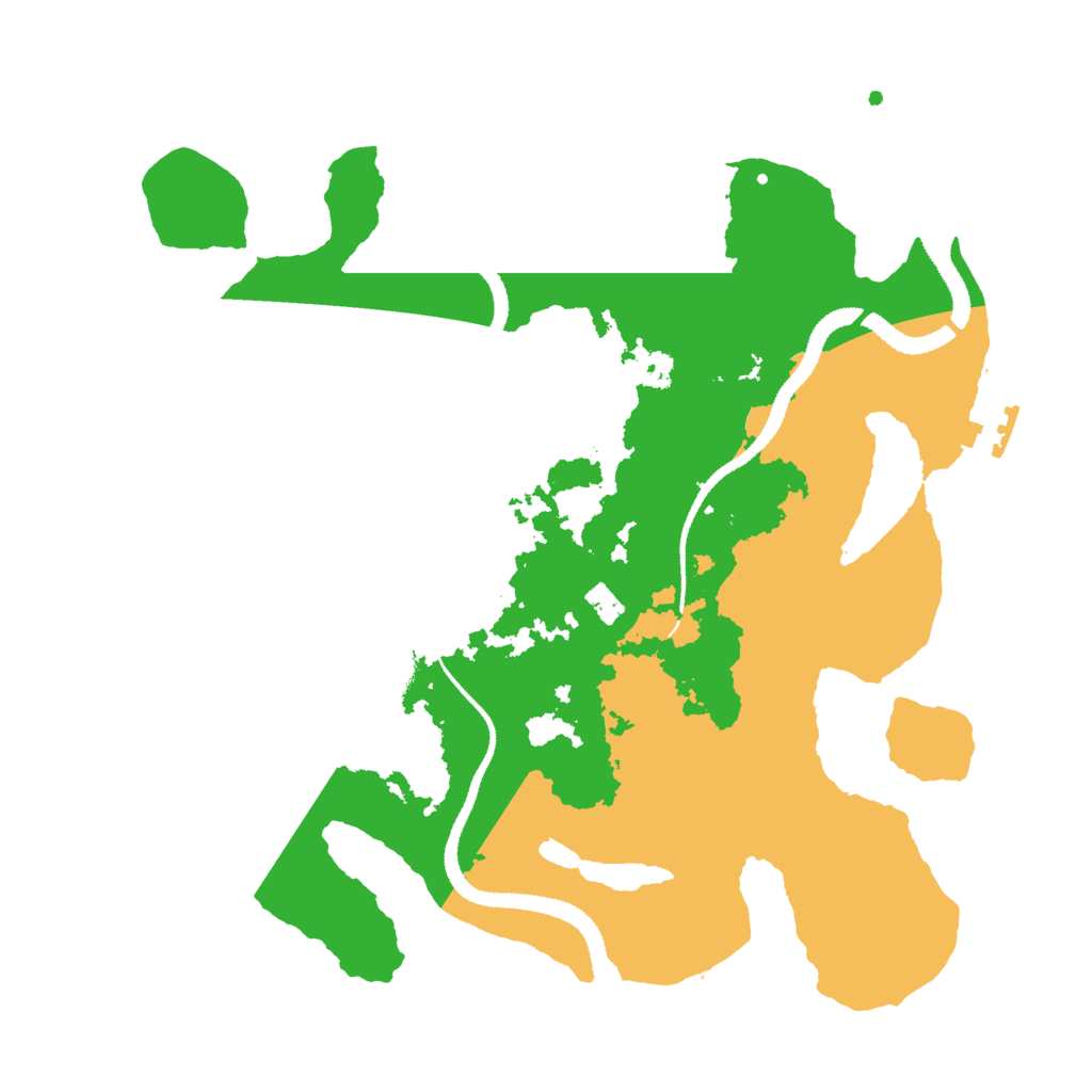 Biome Rust Map: Procedural Map, Size: 3000, Seed: 1433120222