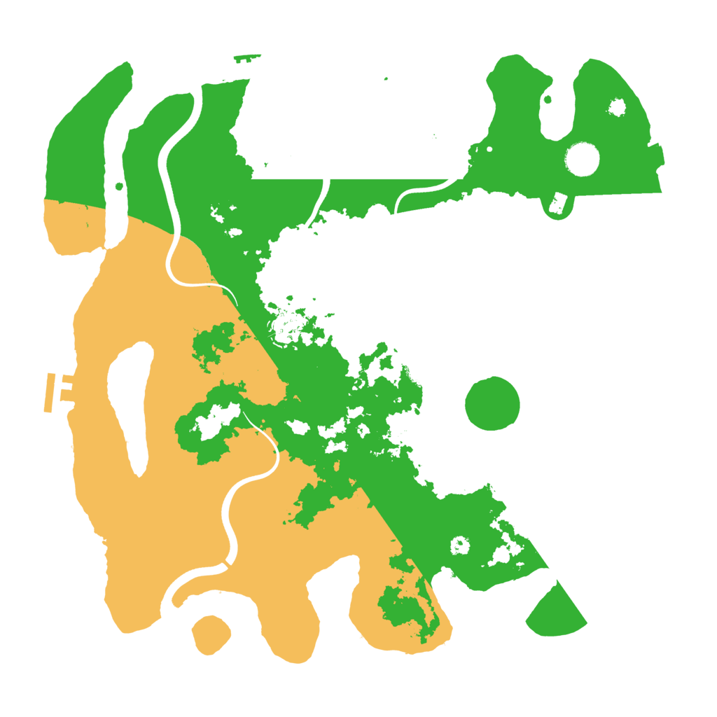 Biome Rust Map: Procedural Map, Size: 3700, Seed: 270073094