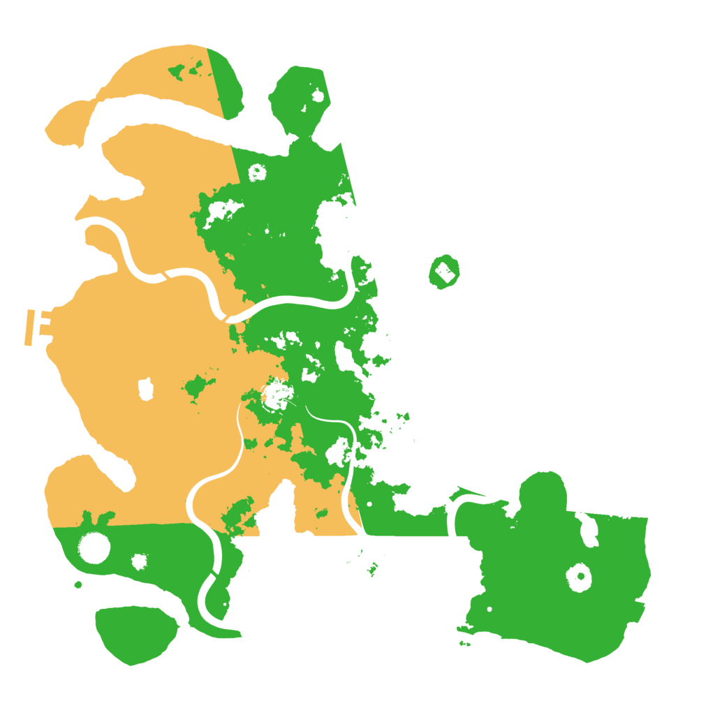 Biome Rust Map: Procedural Map, Size: 4000, Seed: 317182392