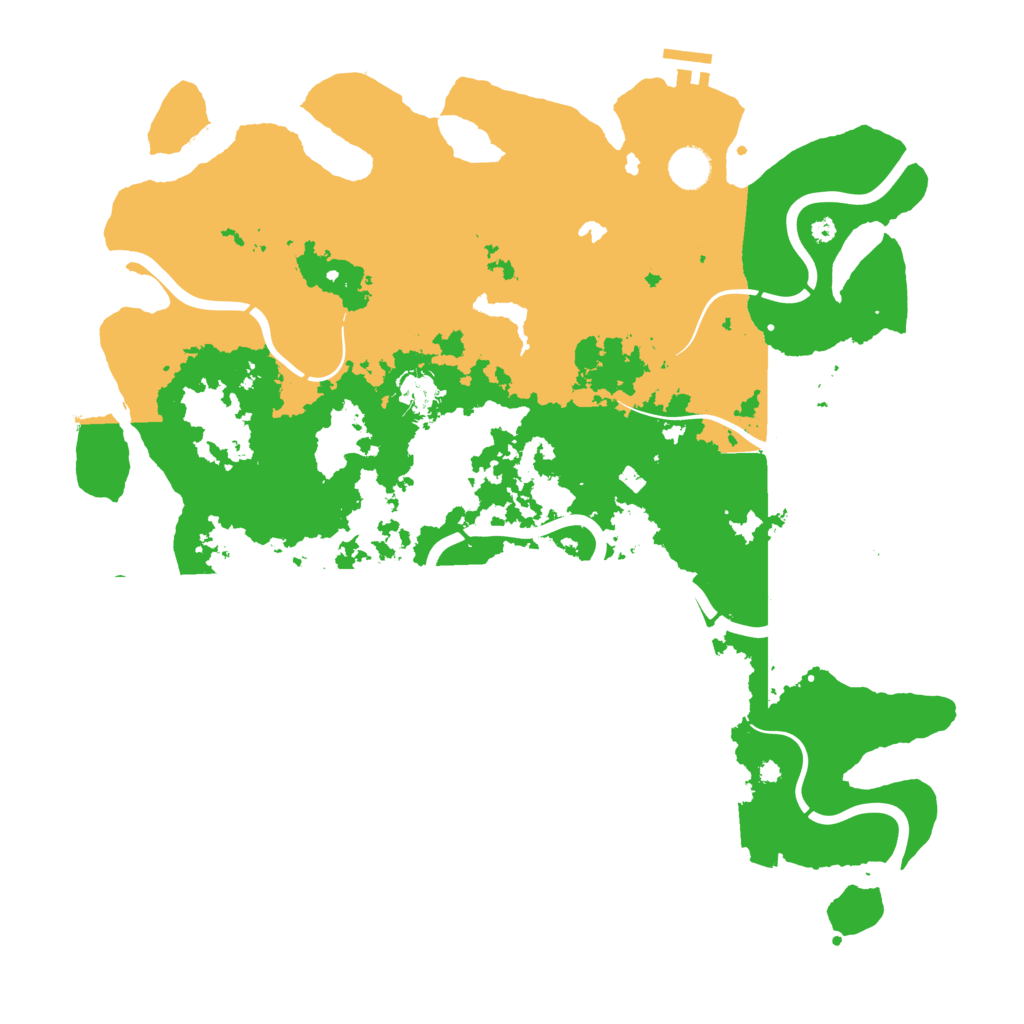 Biome Rust Map: Procedural Map, Size: 4250, Seed: 5312997